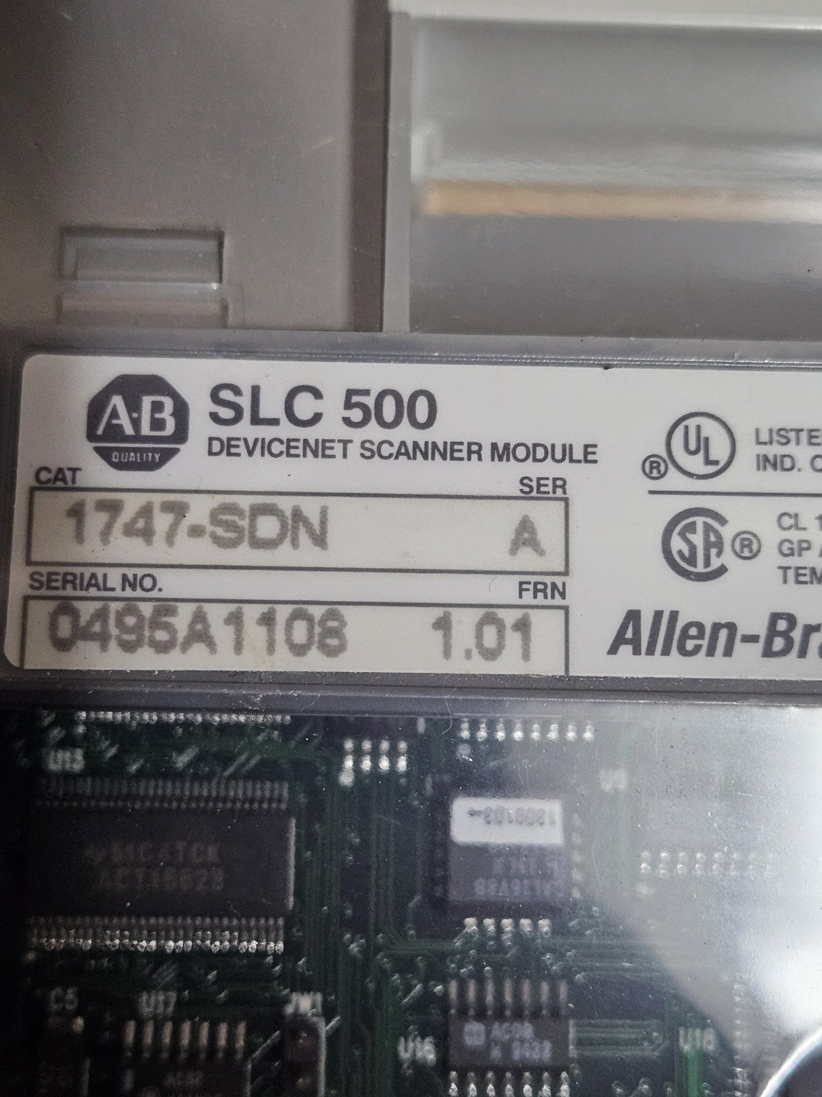 Allen-Bradley 1747-SDN, SLC 500, Ser.A, FRN 1.01, New Unused, Neu Sealed