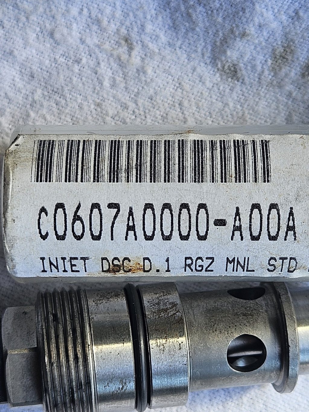 CANNON C0607A0000A00A, DSC D.1 RGZ MNL STD PUN LUN, Mixing Head VALVE new Unused