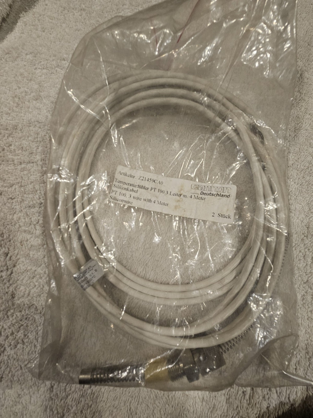 TERMOTECH |CANNON 221459CA0, Z21459CA0 Temperaturfühler, Sensor New Neu Unused