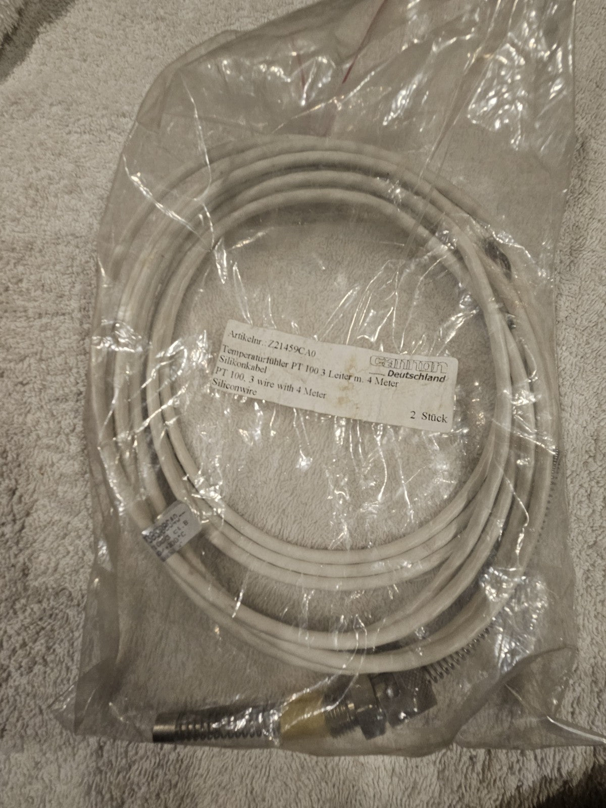 TERMOTECH |CANNON 221459CA0, Z21459CA0 Temperaturfühler, Sensor New Neu Unused