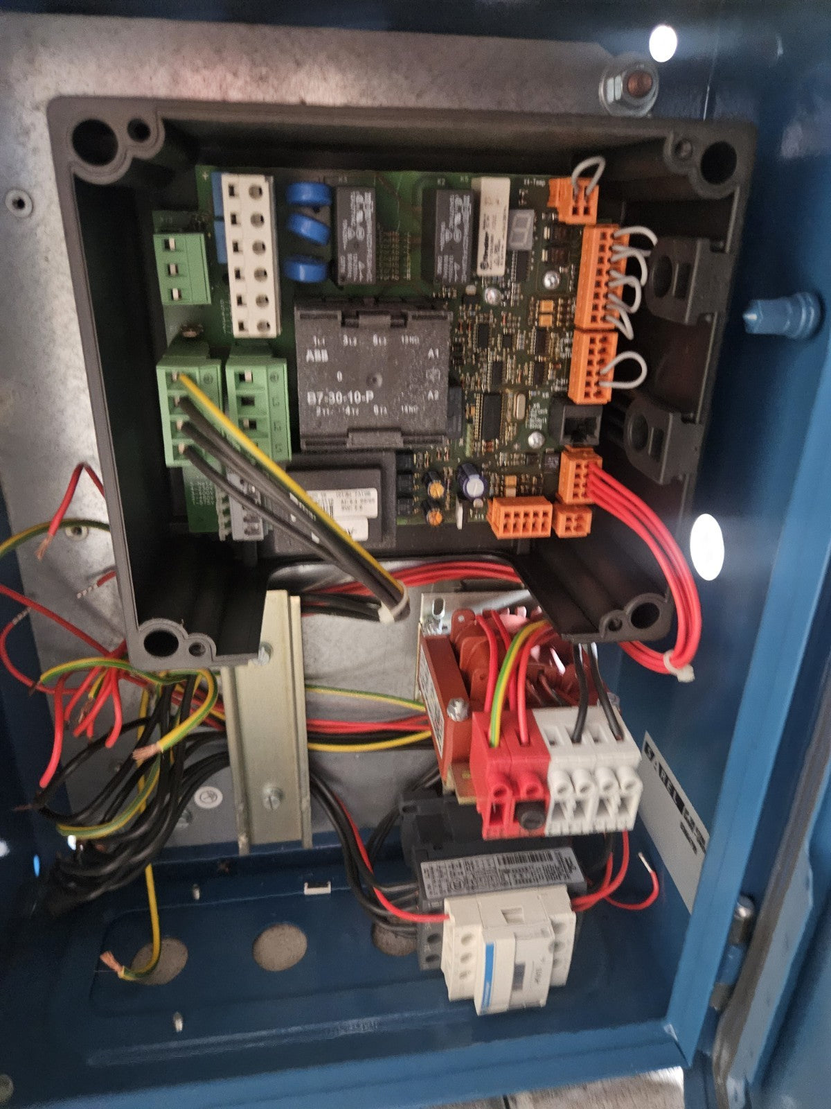 Demag Control Box with ABB Contactor & Transformer – Industrial Crane Component