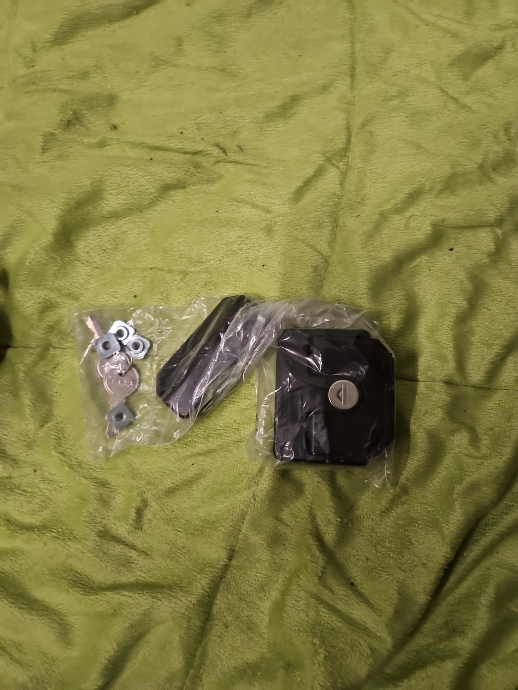 Dirak 265-9602.00-00000,6-150 Profile Door Slam Latch, Key Lock, Zinc, Black New