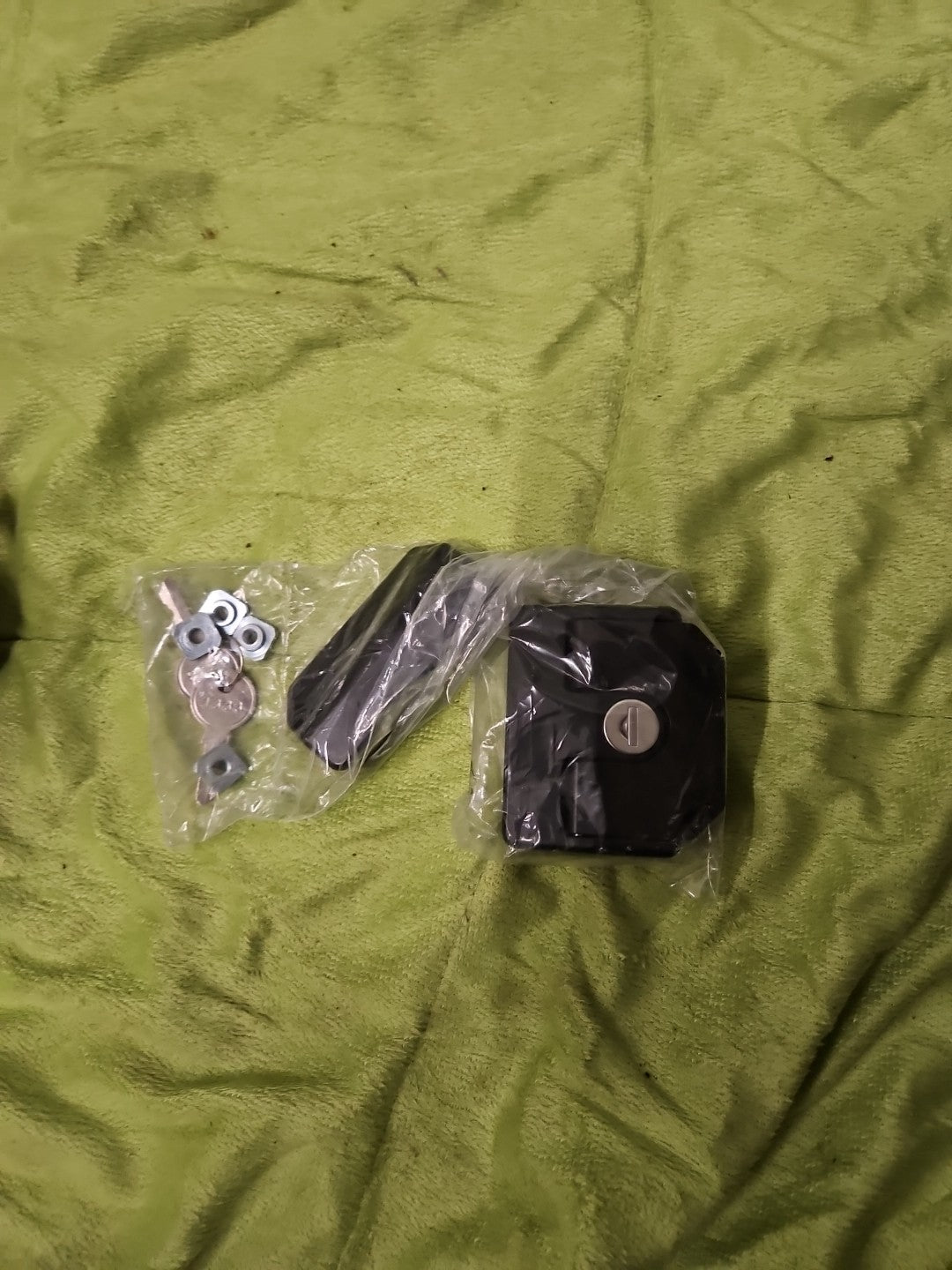 Dirak 265-9602.00-00000,6-150 Profile Door Slam Latch, Key Lock, Zinc, Black New