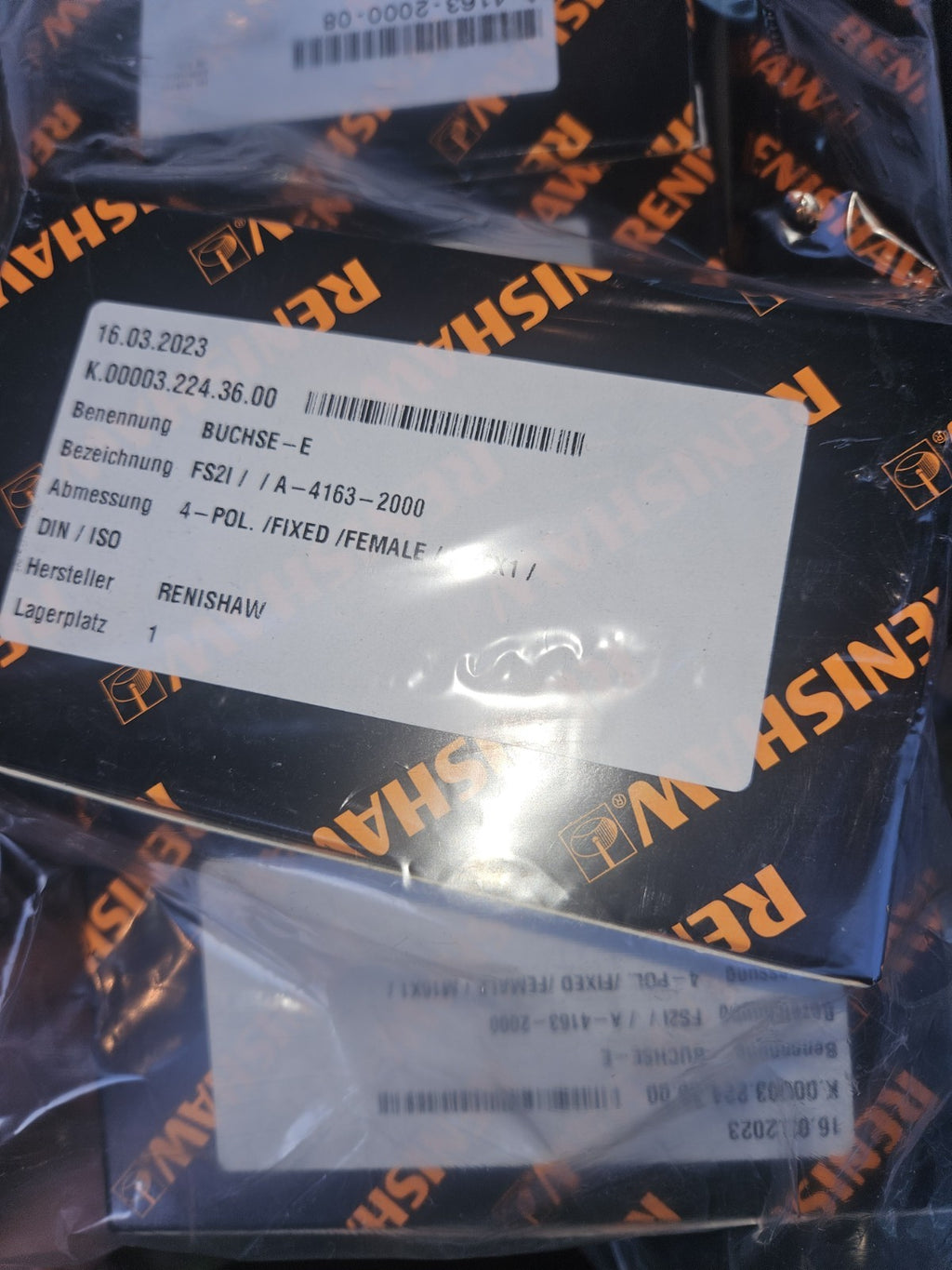 Renishaw A-4163-2000-08, FS2i fixed socket assembly for LP2 series probes, New