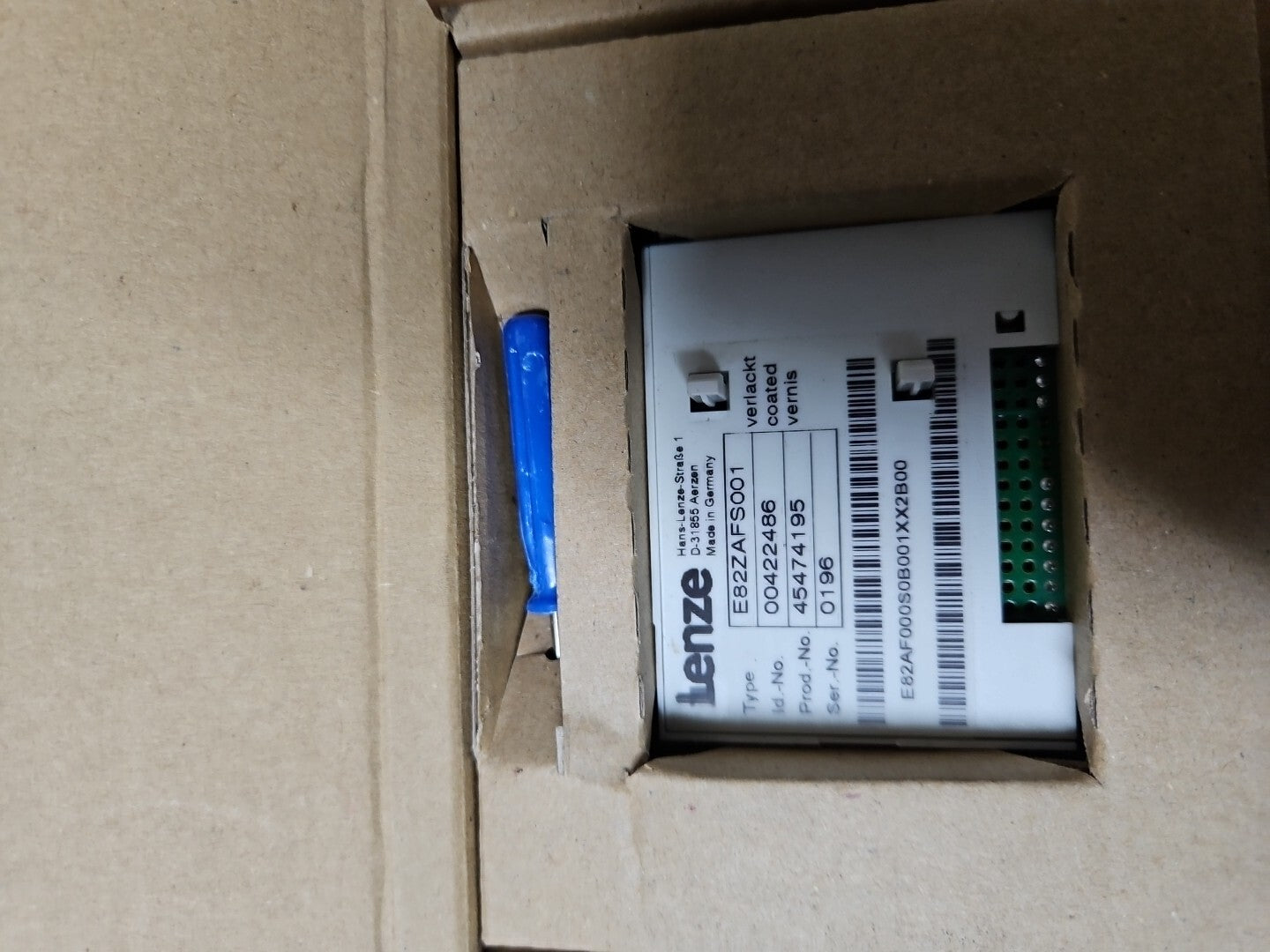 Lenze Standart-I/O Funktionsmodul Type: E82ZAFS001 New In Box, Neu/ovp