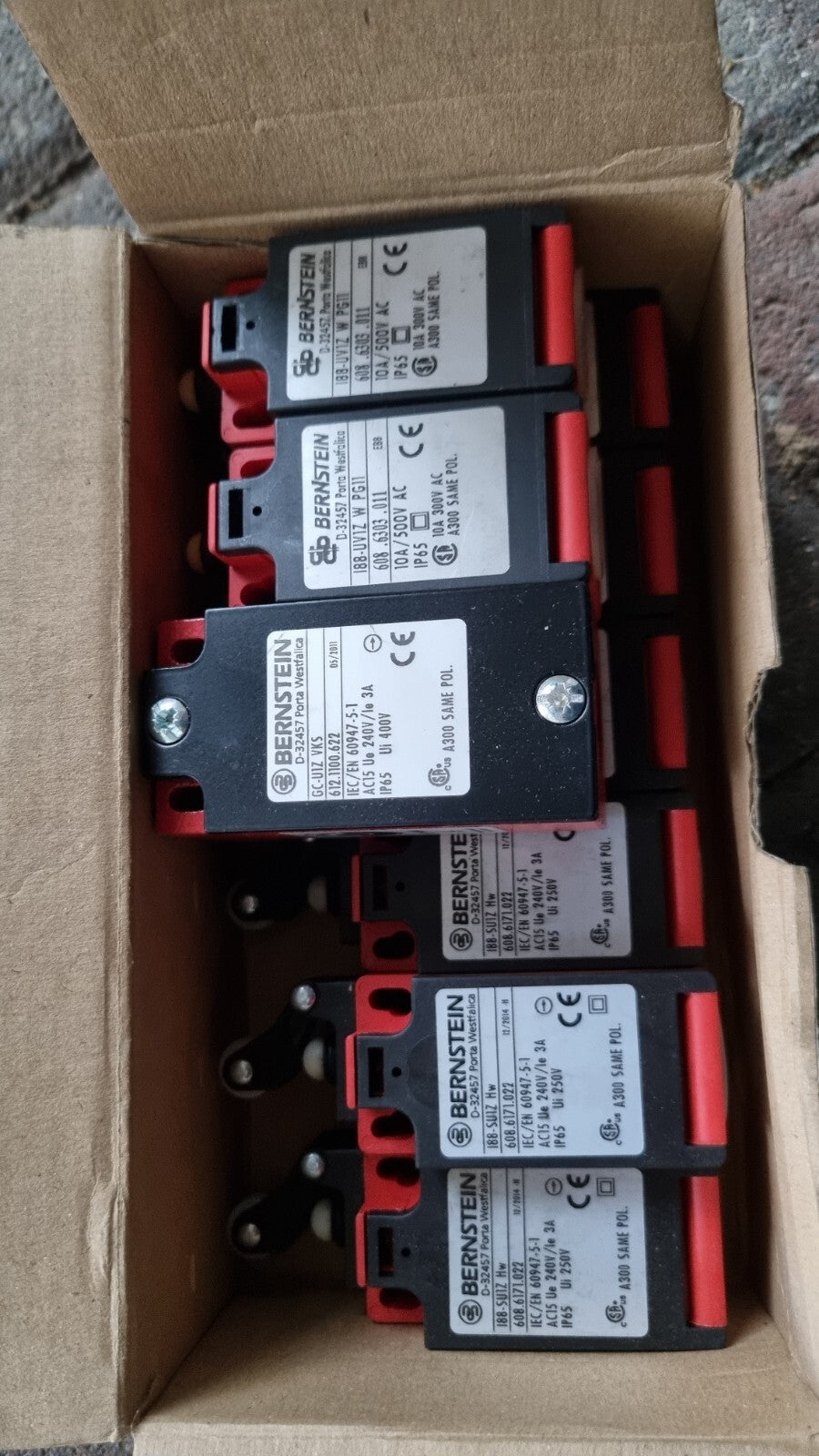 Endschalter Bernstein 188-UV1Z w PG 608.6303.011 Switch sensor neu new