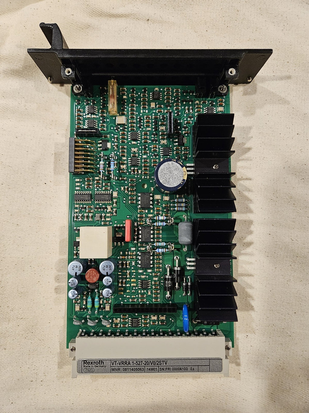 Rexroth Bosch VT-VRRA 1-527-20/V0/2STV Amplifier Card 0811405063 - Fully Tested 