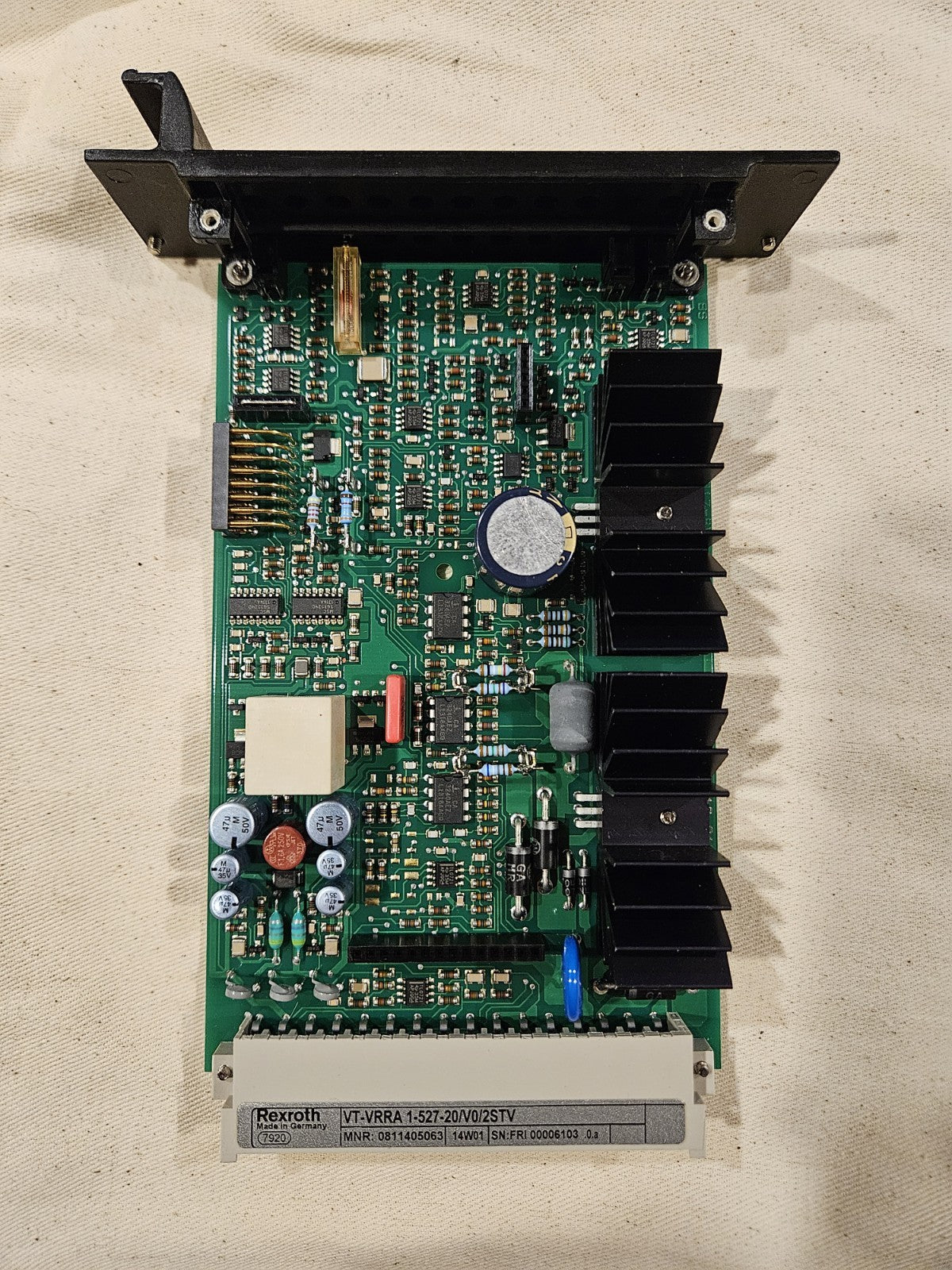 Rexroth Bosch VT-VRRA 1-527-20/V0/2STV Amplifier Card 0811405063 - Fully Tested 