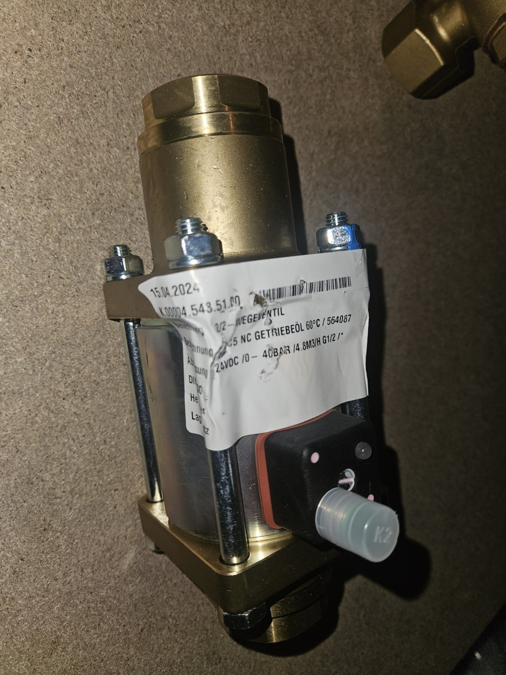 MÜLLER-COAX KOAXIALVENTIL MK 15 NC, 2/2 WEGEVENTIL,VALVE, 0-16bar,564087 New Neu