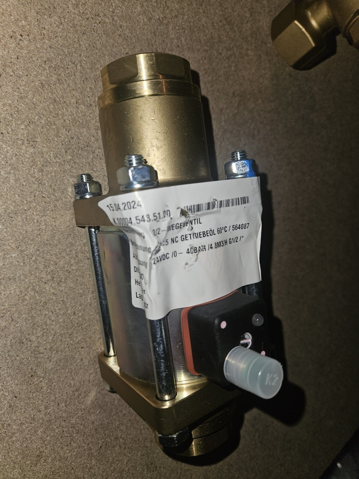 MÜLLER-COAX KOAXIALVENTIL MK 15 NC, 2/2 WEGEVENTIL,VALVE, 0-16bar,564087 New Neu