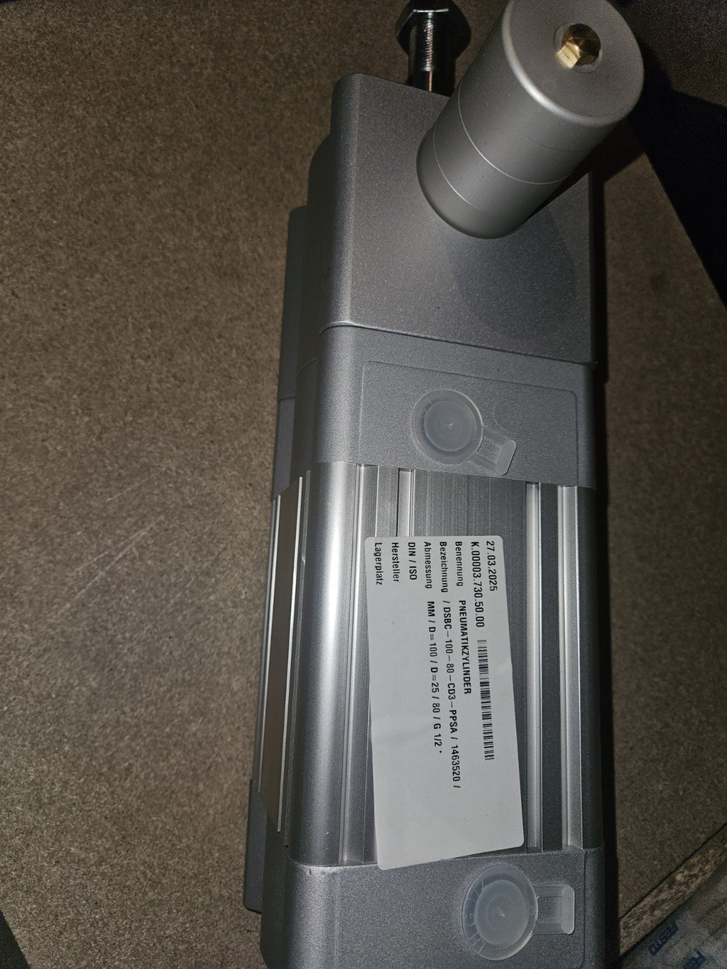 Festo DSBC-100-80-CD3-PPSA- 1463520 pmax: 12bar Normzylinder -unused-NEU-NEW
