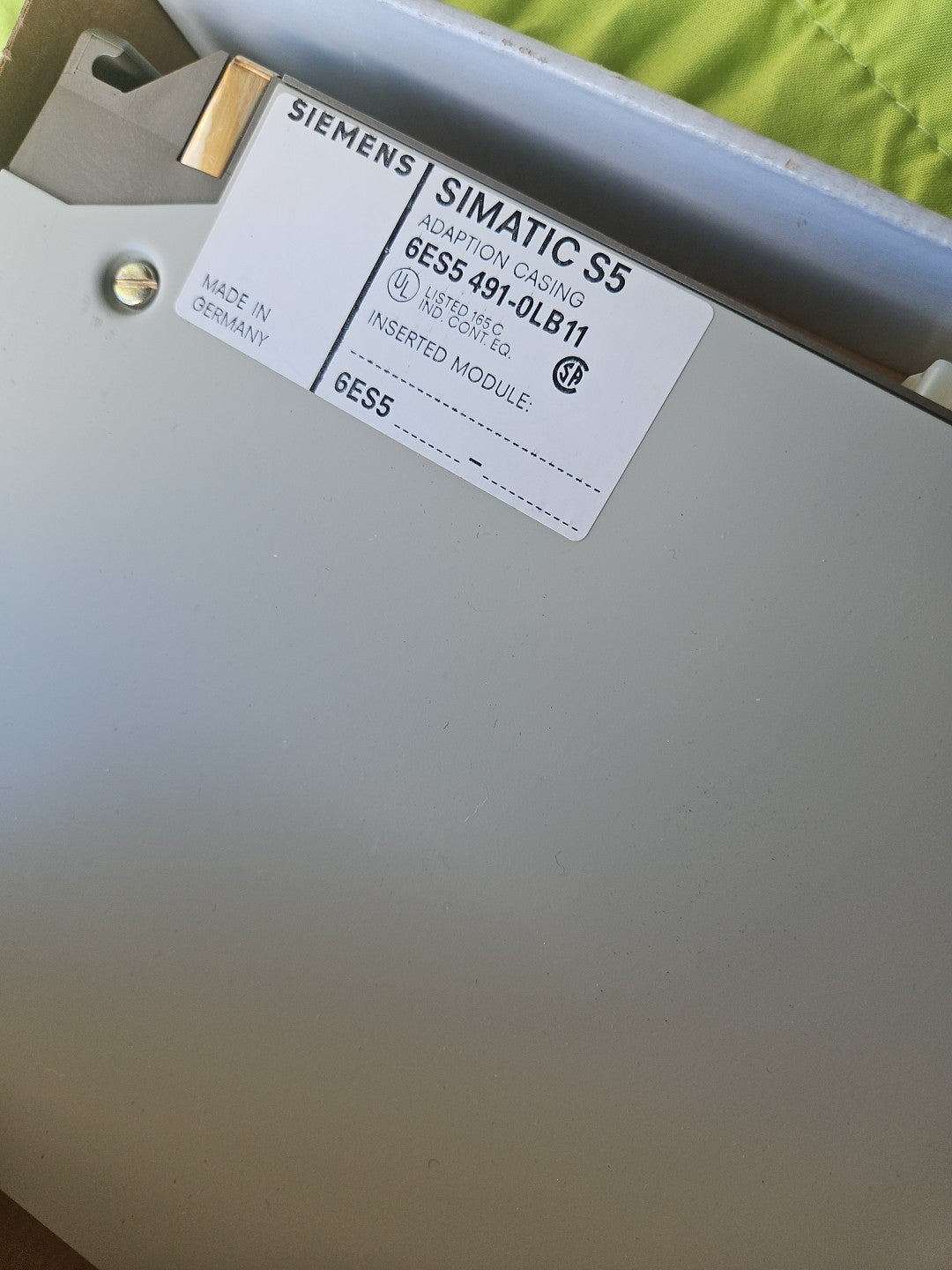 Simatic S5 Adaptionskapsel 6ES5 491-0LB11 SIEMENS Neu/Ovp, Unused New Old Stock