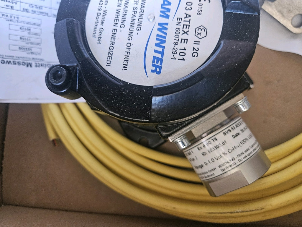 OLDHAM WINTER TBWG-EX Typ 2, ATEX E 101EN 60079-29-1, Sensor, neu/ovp New Unused