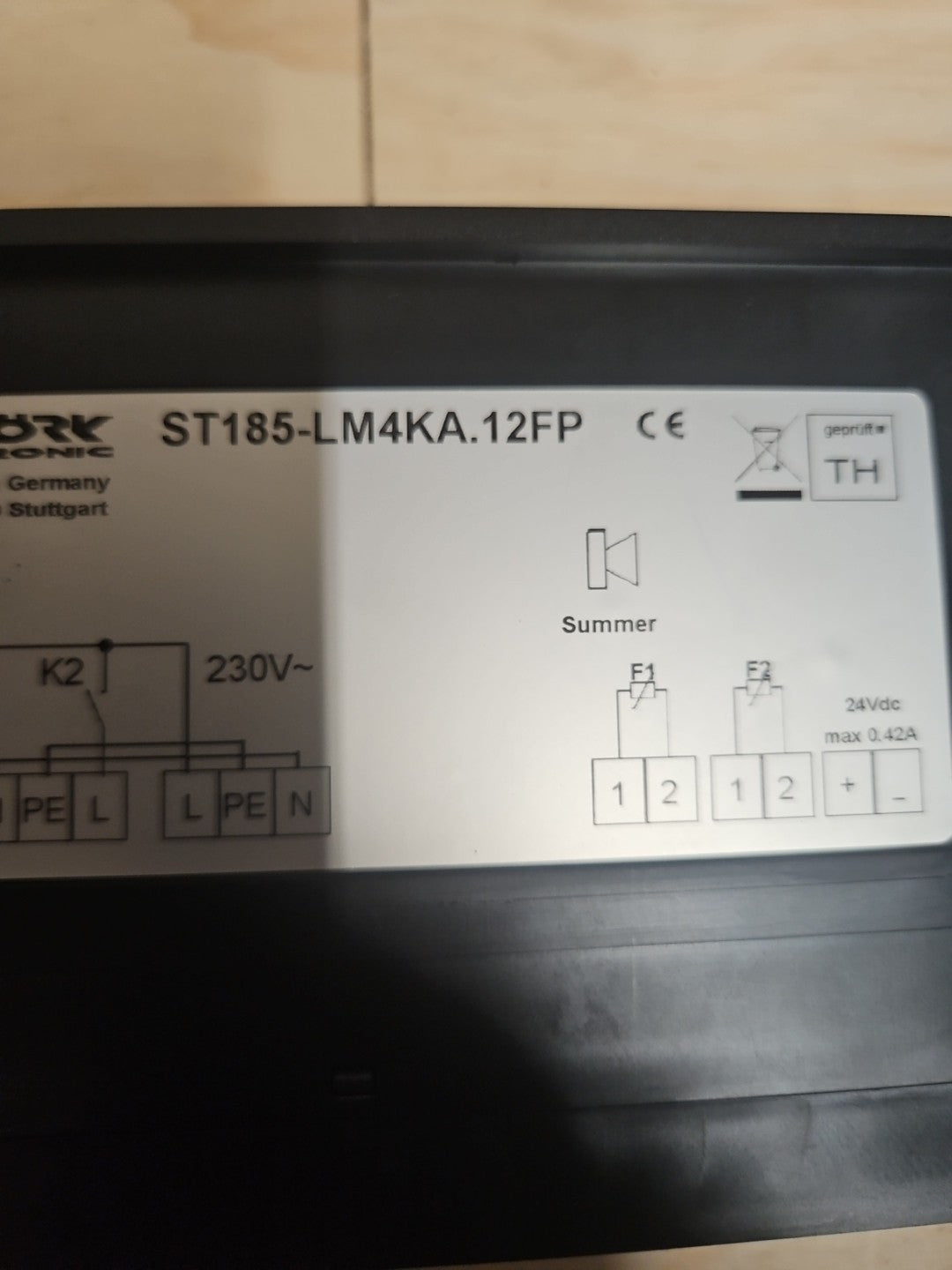 1 x Störk Tronic  ST185-LM4KA.12FP Temperaturregler, Neu/Ovp, New In Box Unused