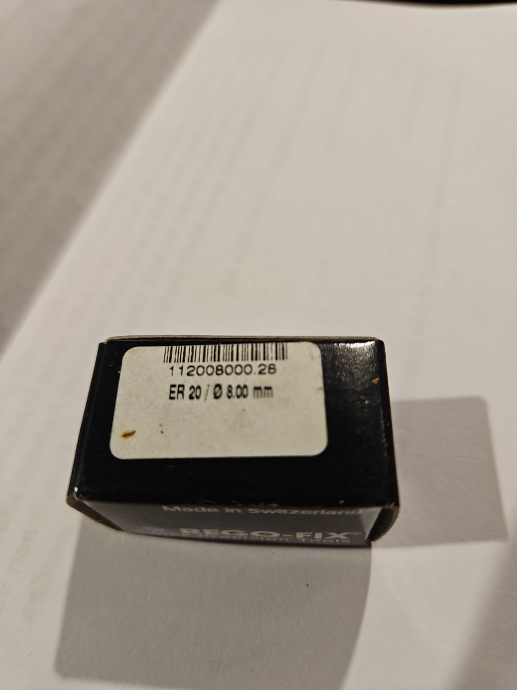 REGO-FIX Spannzange ER20, Ø 8.0 mm, 3/16 112008000.28 Neu/ovp, New Unused Nos