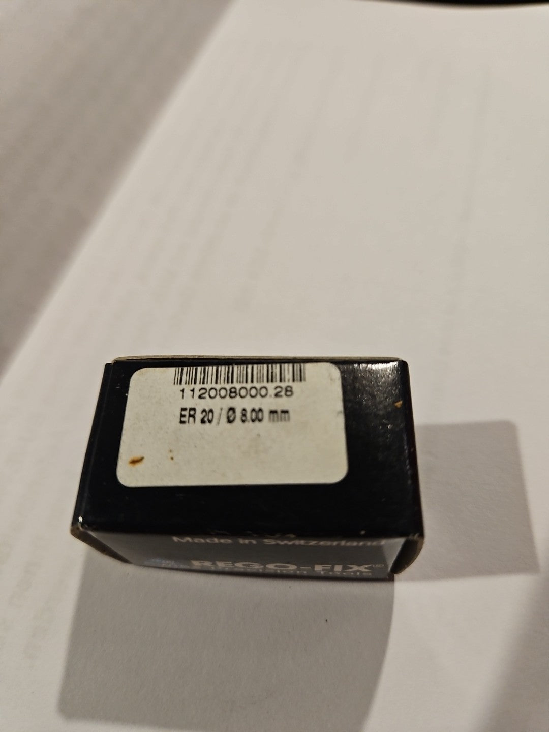 REGO-FIX Spannzange ER20, Ø 8.0 mm, 3/16 112008000.28 Neu/ovp, New Unused Nos