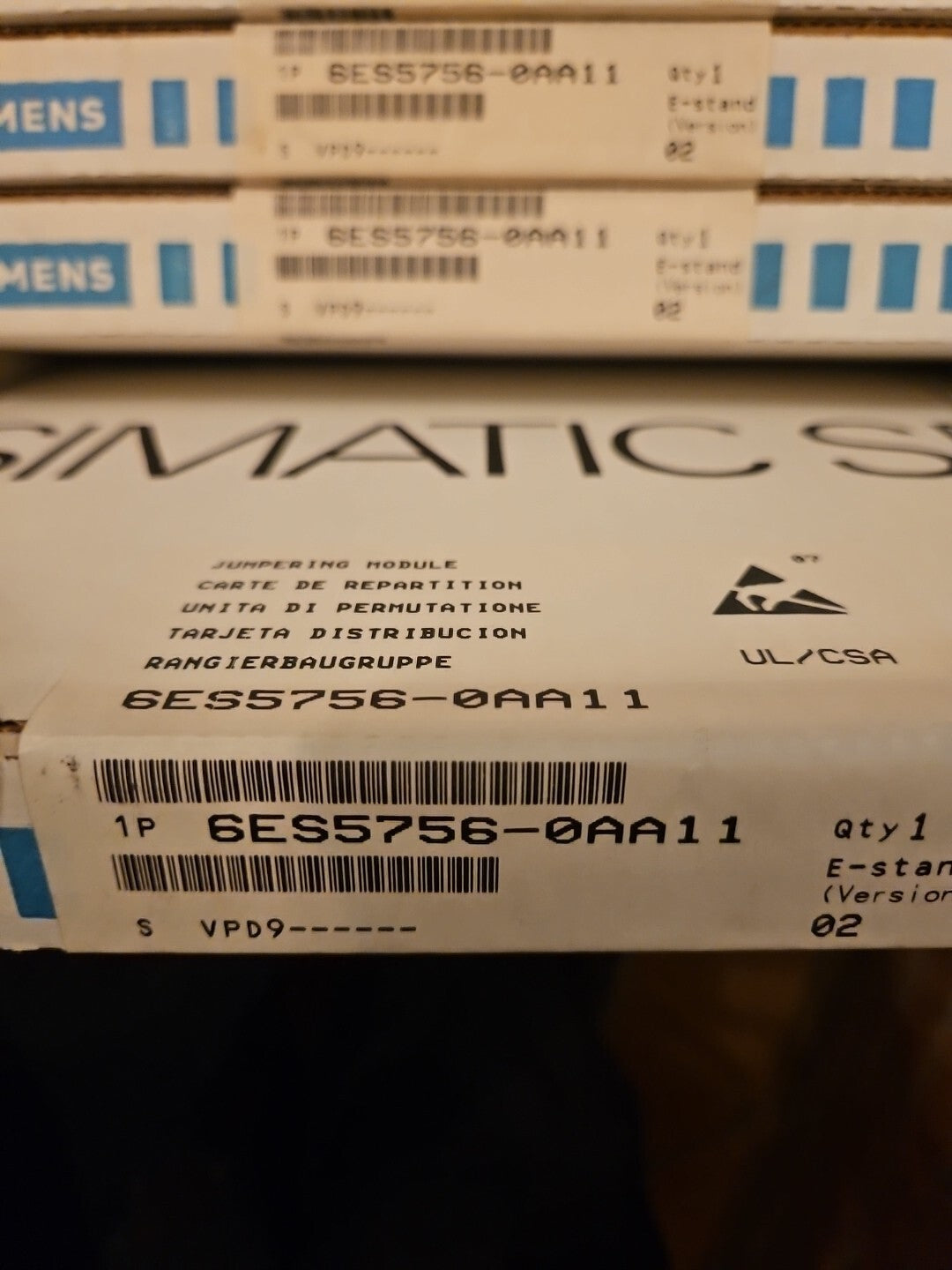 Siemens SIMATIC S5 Rangierbaugruppe | 6ES5 756-0AA11 | 6ES5756-0AA11, New Sealed