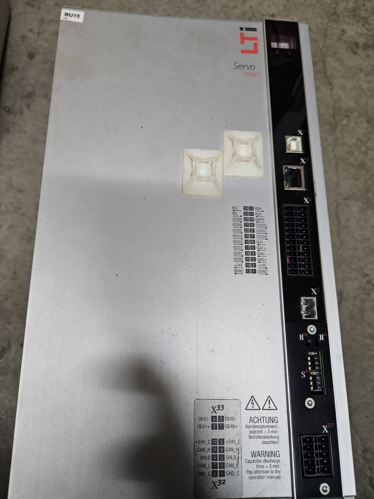 Lust LTi Servo one Drive SO84.032.0040.0000.2 Softw. V4.1502 400V NEUWERTIG