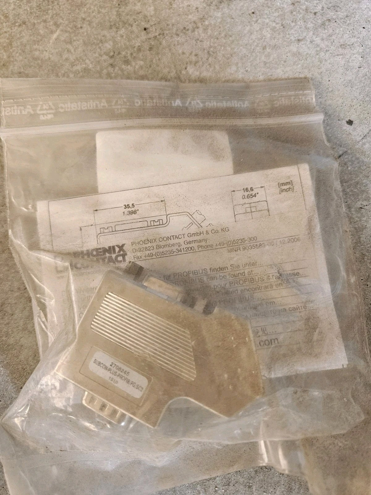 1 x PHOENIX CONTACT SUBCON-PLUS-PROFIB/PG/SC2 27 08 24 5, Neu/ovp, NOS unbenutzt
