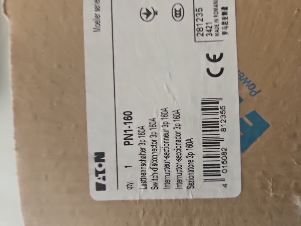 Eaton Lasttrennschalter PN1-160 3polig 160A, New Neu/ovp, Nos Unused Unbenutzt