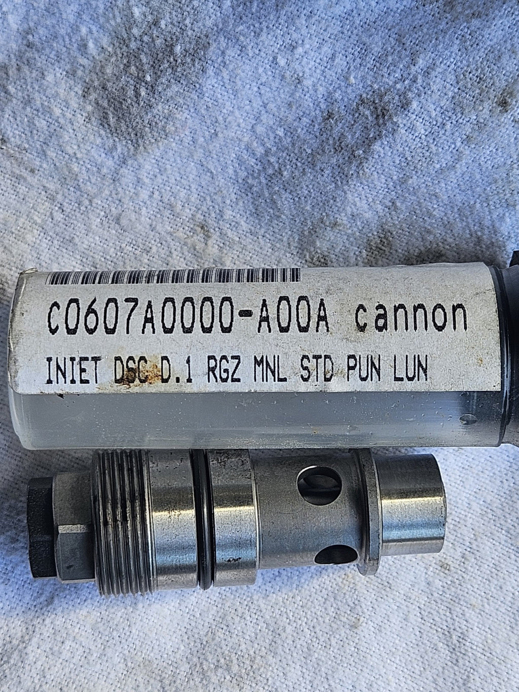 CANNON C0607A0000A00A, DSC D.1 RGZ MNL STD PUN LUN, Mixing Head VALVE new Unused