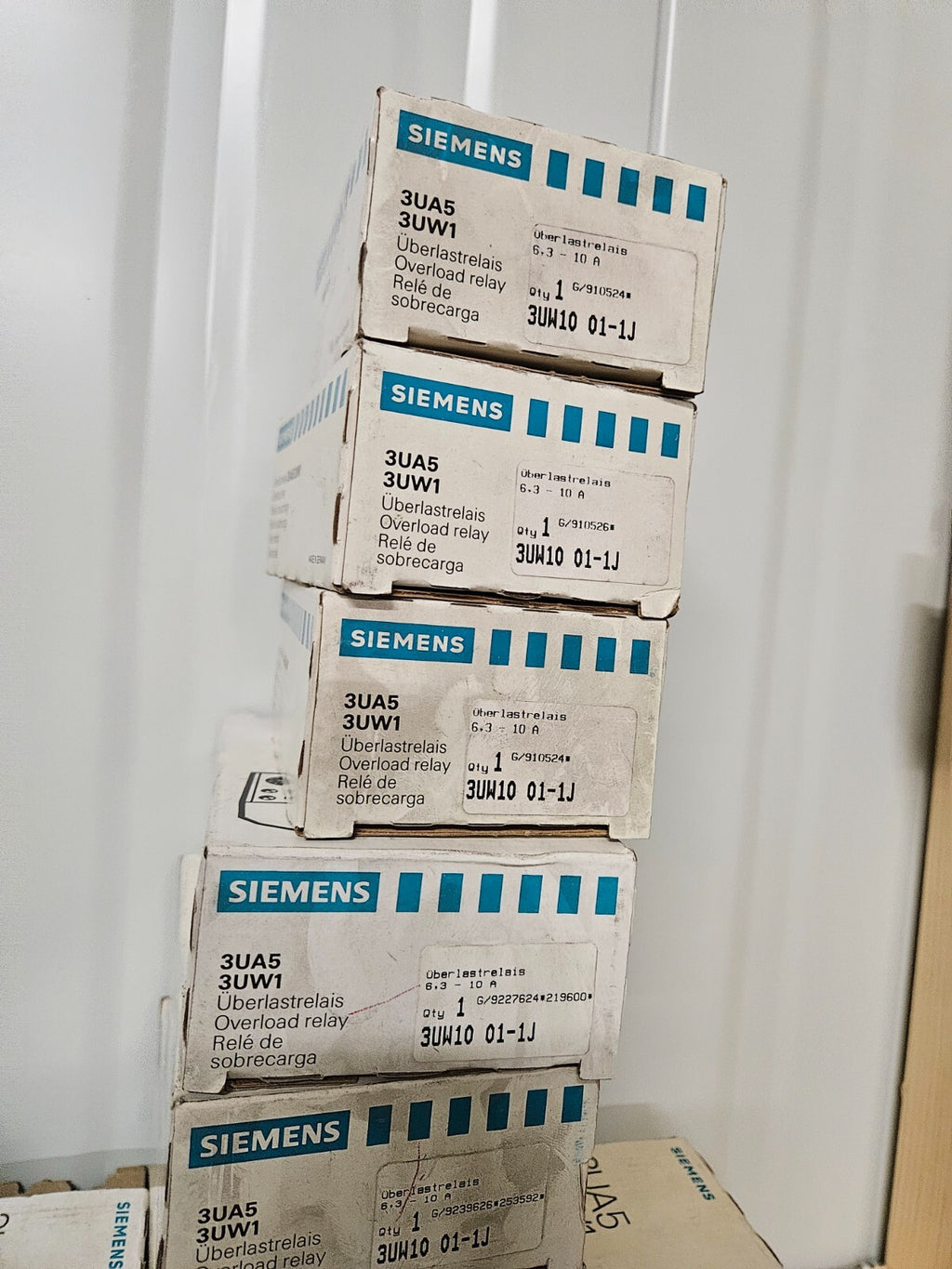 Siemens 3UA59 00-Thermal Delayed Overload Relays new in box, different types neu