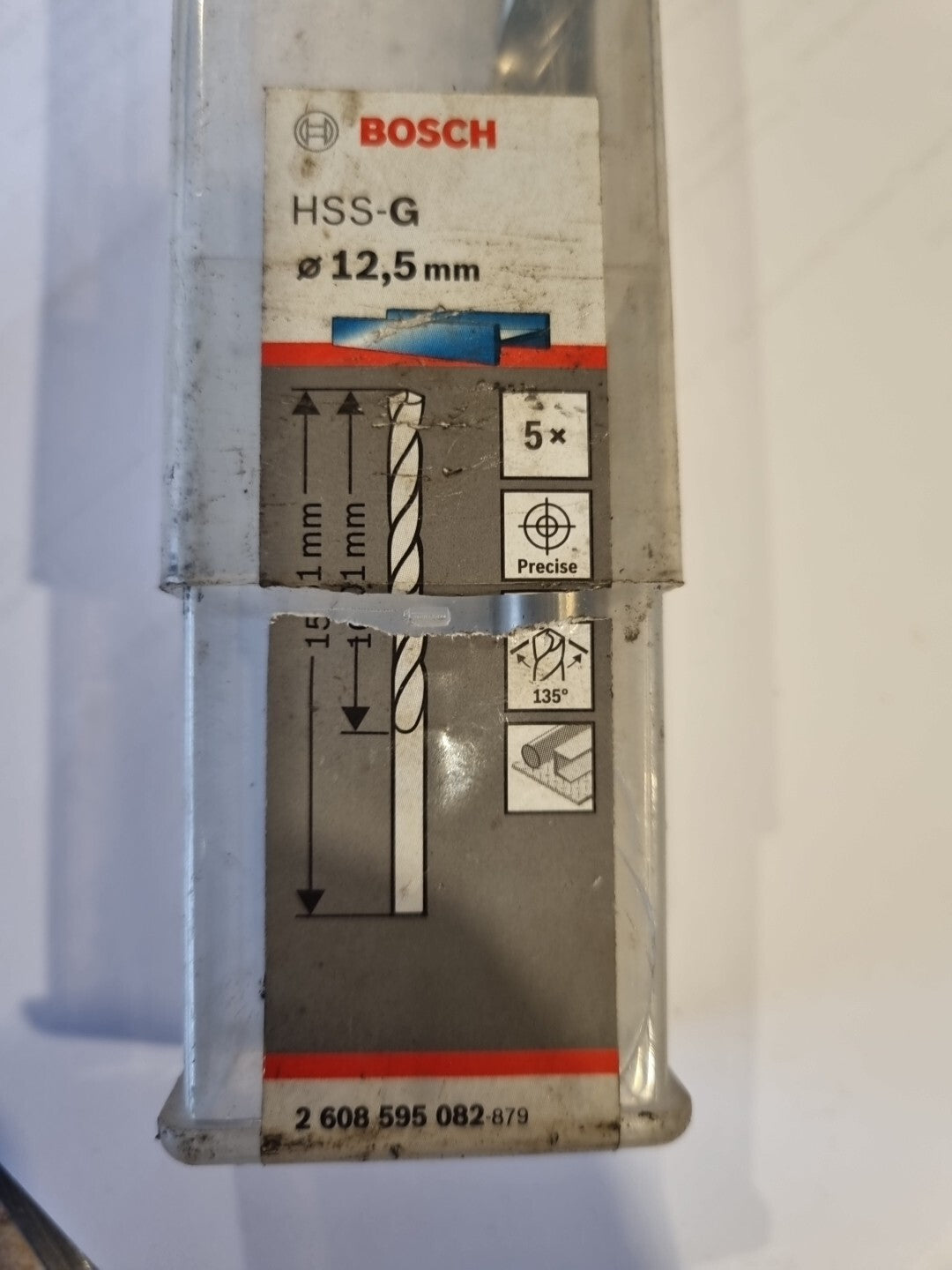 Metall-Bohrer BOSCH 2 608 595 082, 12,5mm neu in ovp, new