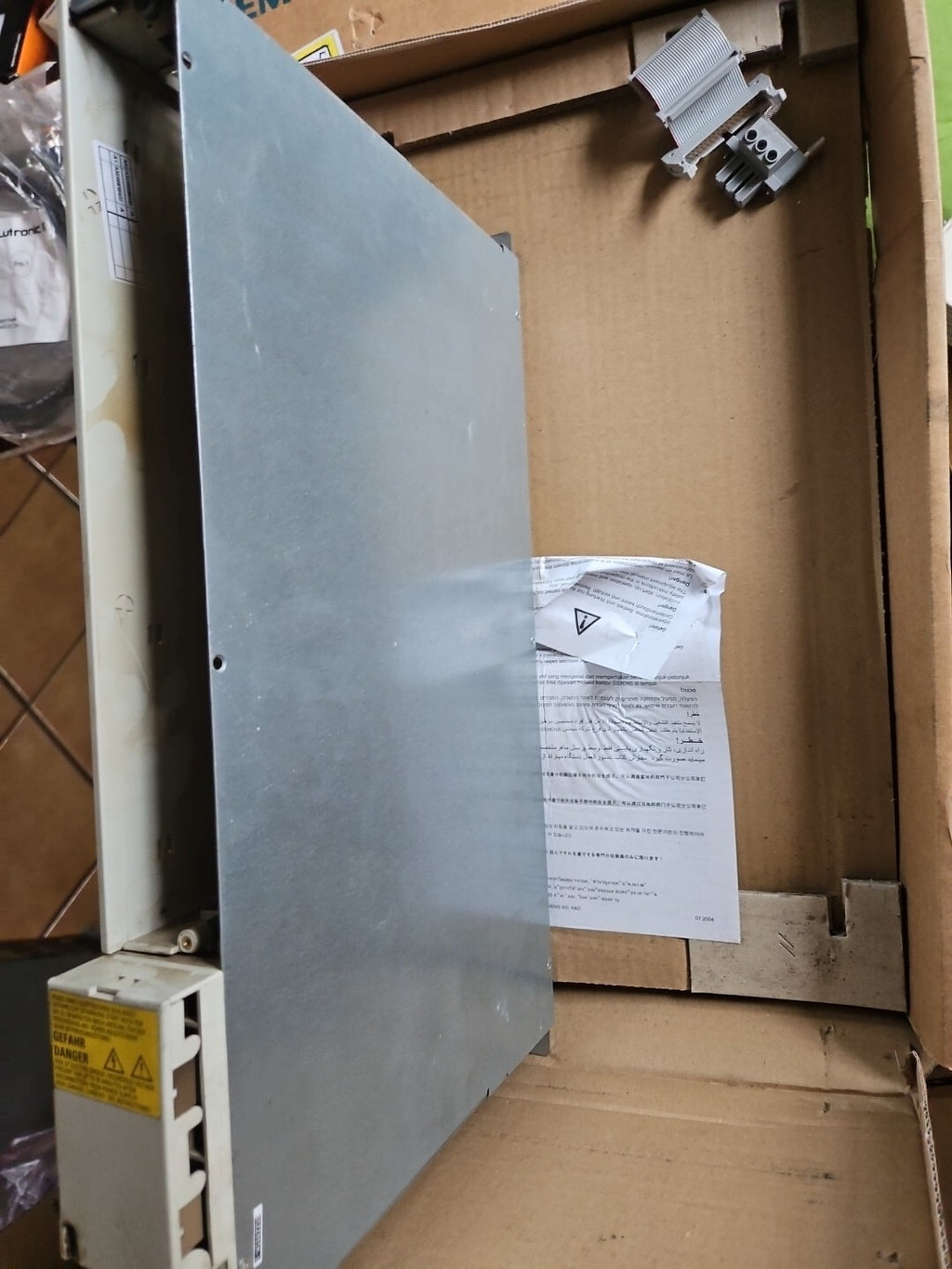 Siemens Simodrive  LT-Modul 50A 6SN1123-1AA00-0CA2 neu/new in box, Unused, NOS