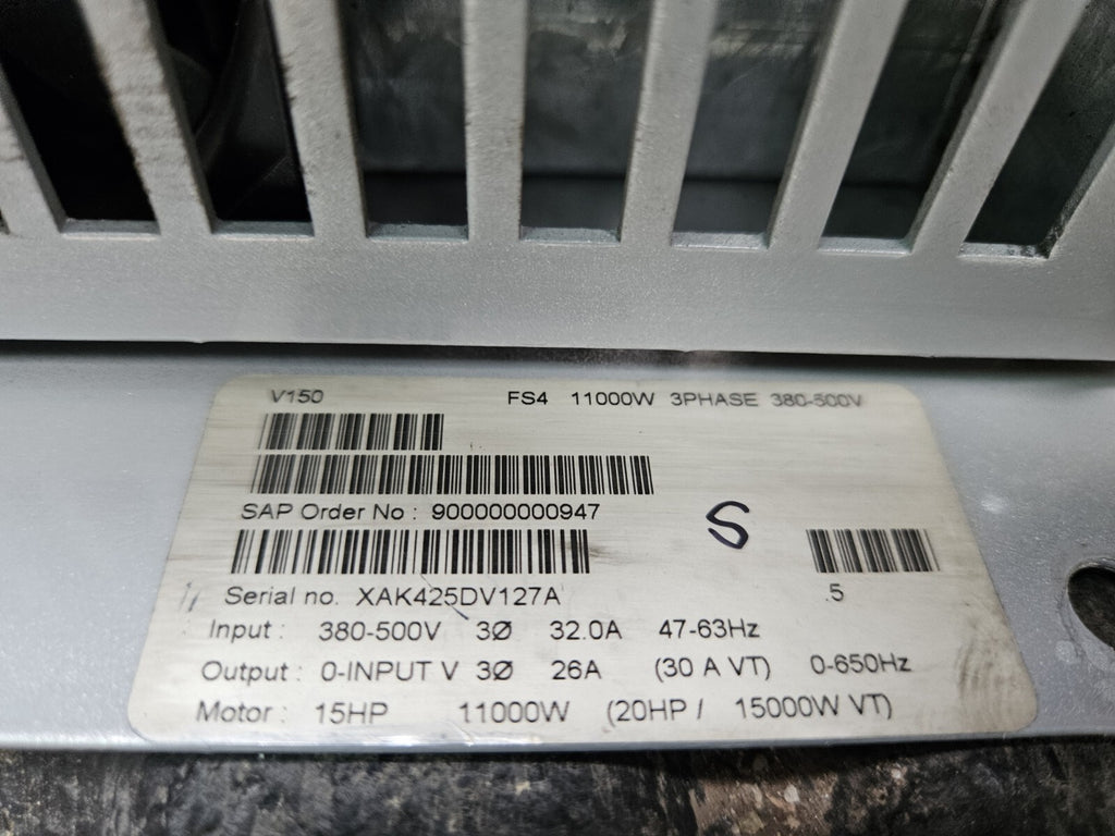 SIEMENS 6SE3222-4DG40 MIDIMASTER VECTOR 15HP / 11 kW Fully Working Condition