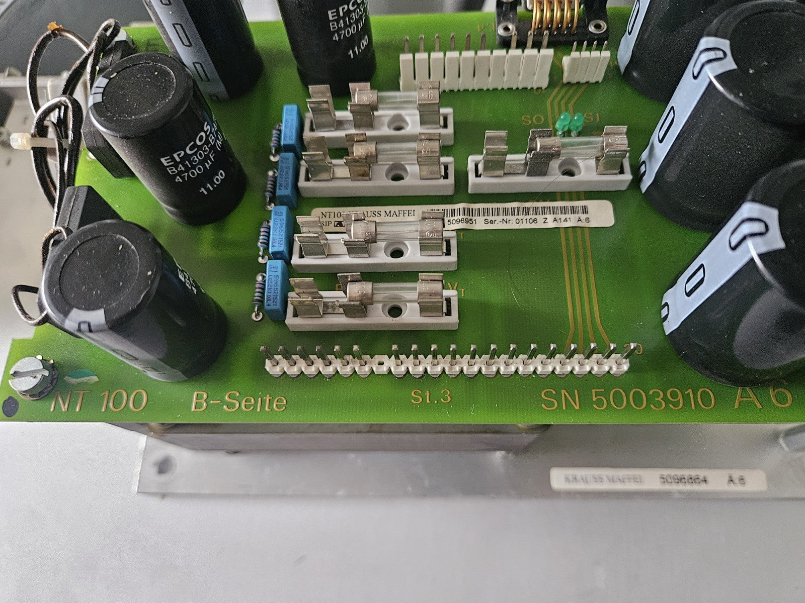 Krauss Maffei NT100 Power Supply LP Netzteil 5096864, 2250 AE7, SN:5003910 Used