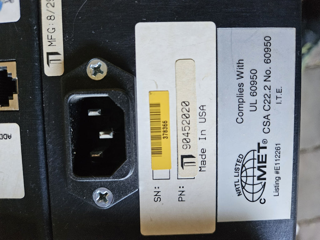 PARTICLE MEASURING SYSTEMS PMS 90452020 /ENODE,POWER SUPPLY used, tested working