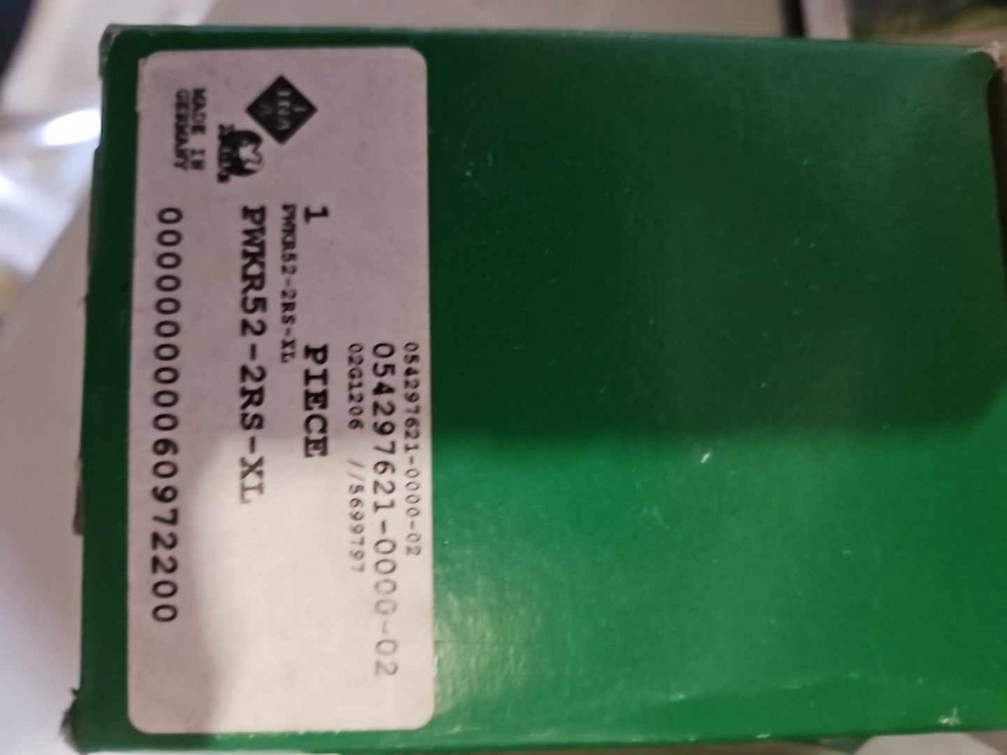PWKR52-2RS-XL INA/Schaeffler 054297621 20 x 52 x 24 mm CAM FOLLOWER Neu/ovp Nos