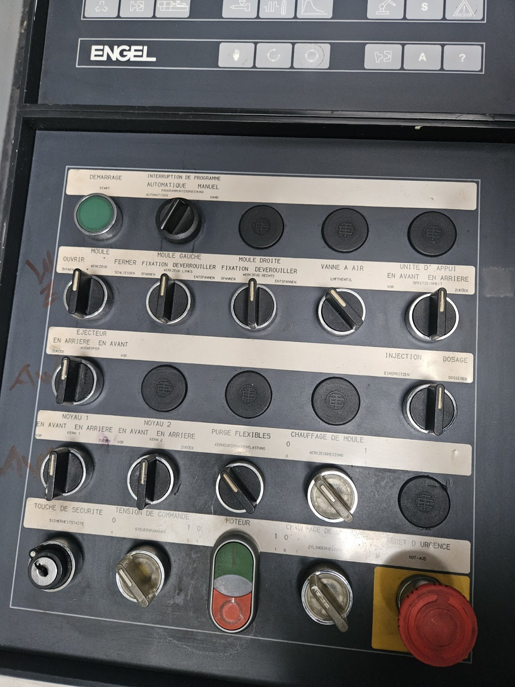 Operating panel ENGEL  Keba E-CON, Control Panel, Steuerung, DISPLAY, controller
