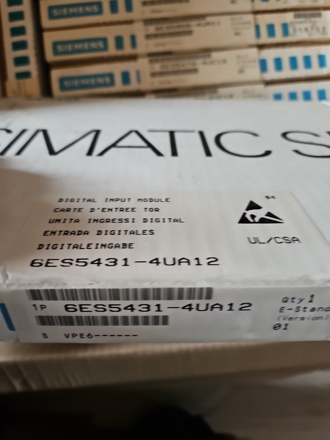 Siemens 6ES5431-4UA12 /6ES5 431-4UA12 New In Sealed Box, Siegel Neu, NOS
