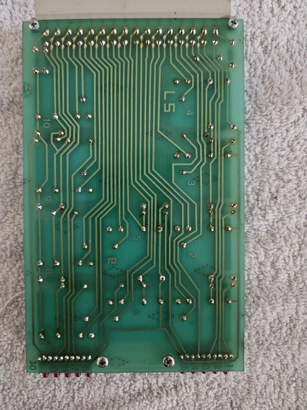 Krauss Maffei ERNI Relay Control Board Siemens  V23127/Potter & Brumfield Relays