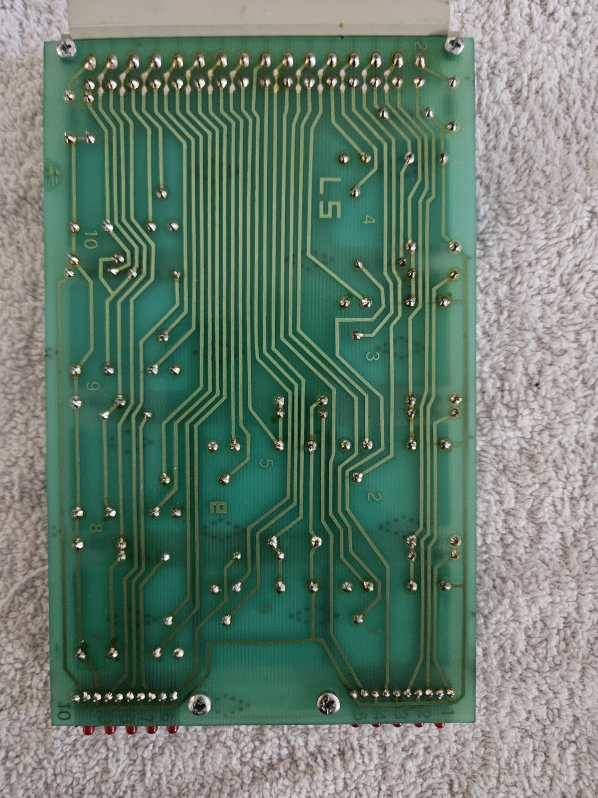 Krauss Maffei ERNI Relay Control Board Siemens  V23127/Potter & Brumfield Relays