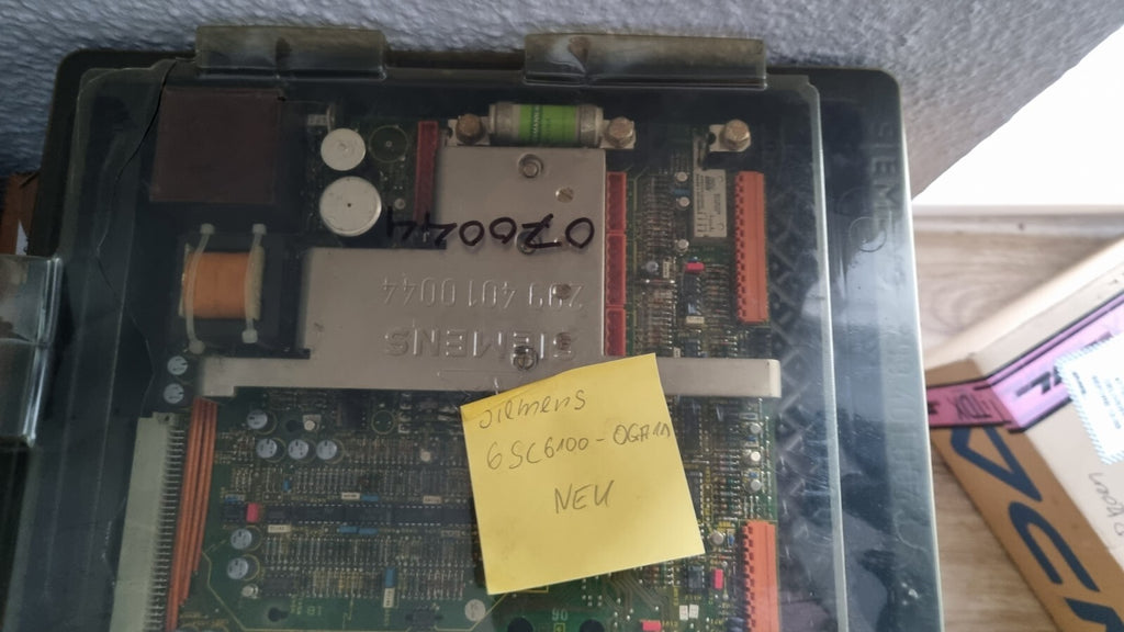 SIEMENS 6SC 6140-0FE80 NEW/UNUSED/NEU and more Simatic SPS components