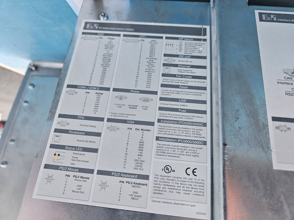 B&R AUTOMATION Provit 5200, 5D5212.02 15"TFT + PC IPC5000/5600/5000C/5600C 
