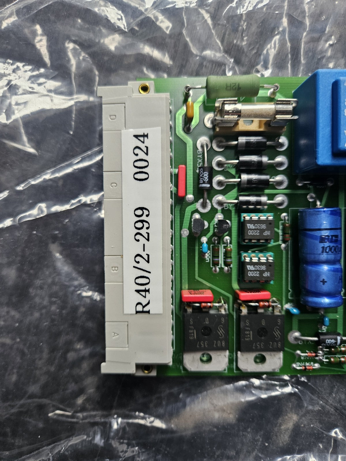 THOMAS KNAUF 40/2-133 REV 23.06.92 SOLENOID DRIVER, New Old Stock Unused, Neu