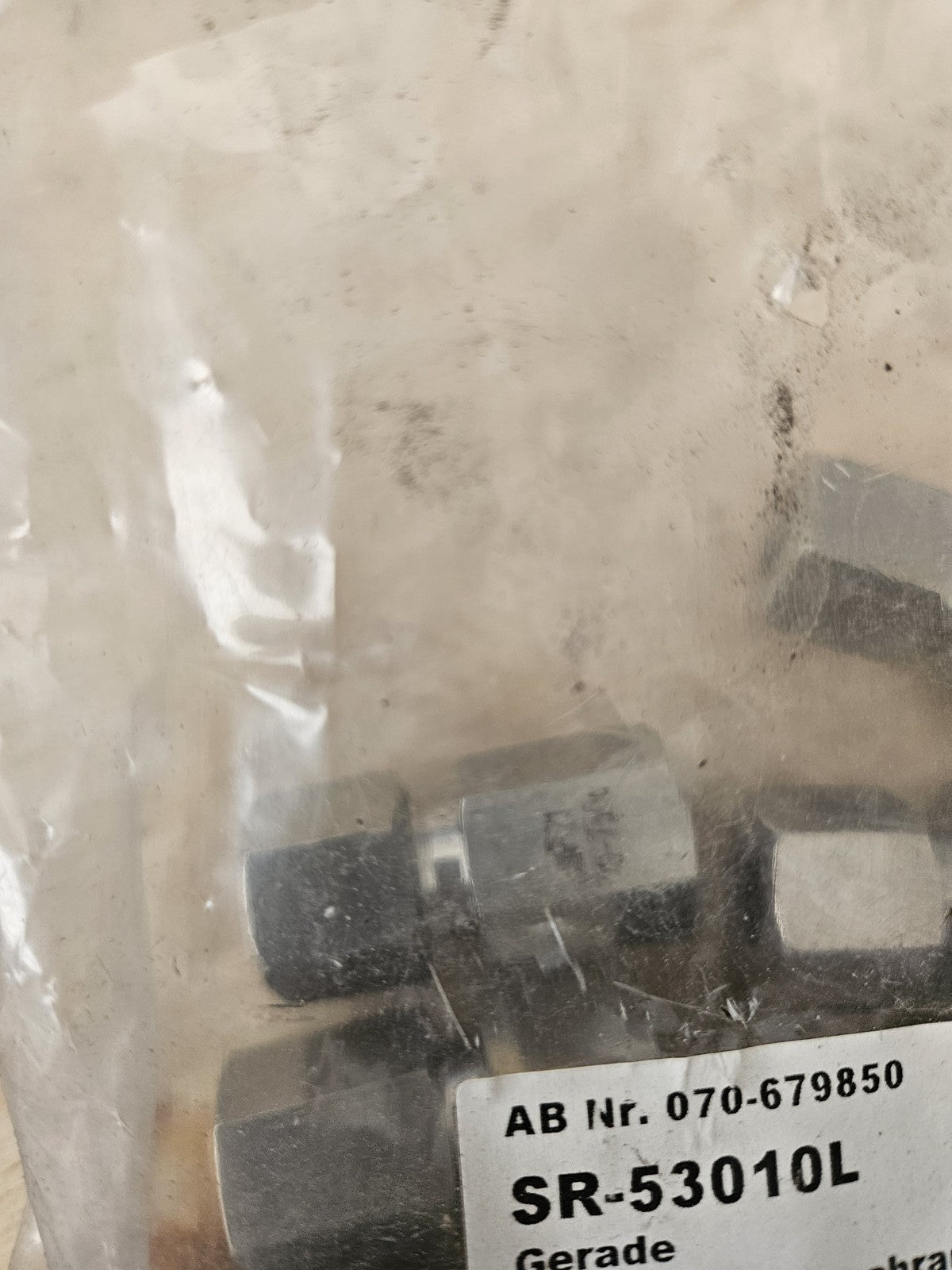 16 x Gerade Aufschraubverschraubungen SR-53010L, Edelstahl, Neu/ovp 10mm New