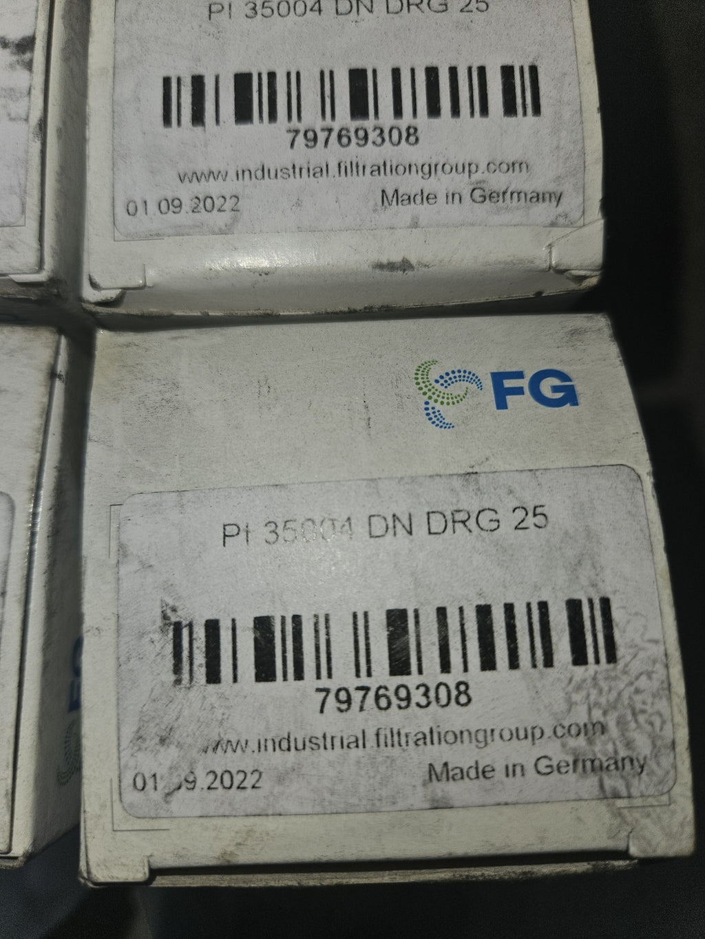 1 x Hydraulikfilter PI 35004 DN DRG 25, 79769308, New Neu/ovp, Rücklauffilter