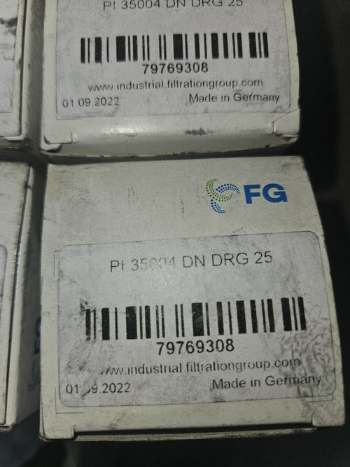 1 x Hydraulikfilter PI 35004 DN DRG 25, 79769308, New Neu/ovp, Rücklauffilter