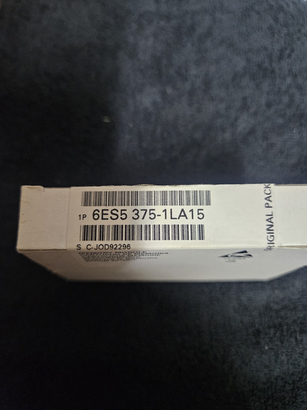 Siemens Simatic S5 Speichermodul – 6ES5 375-1LA15 (OVP), New in Box, Unused