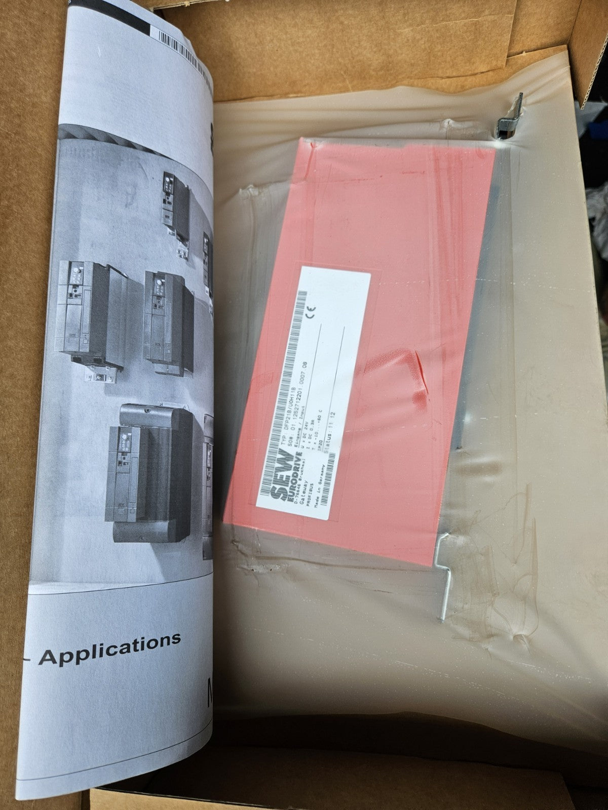 SEW DFP21B/UOH11B, Gateway Fieldbus PROFIBUS, DFP21BUOH11B new In Box, Unused