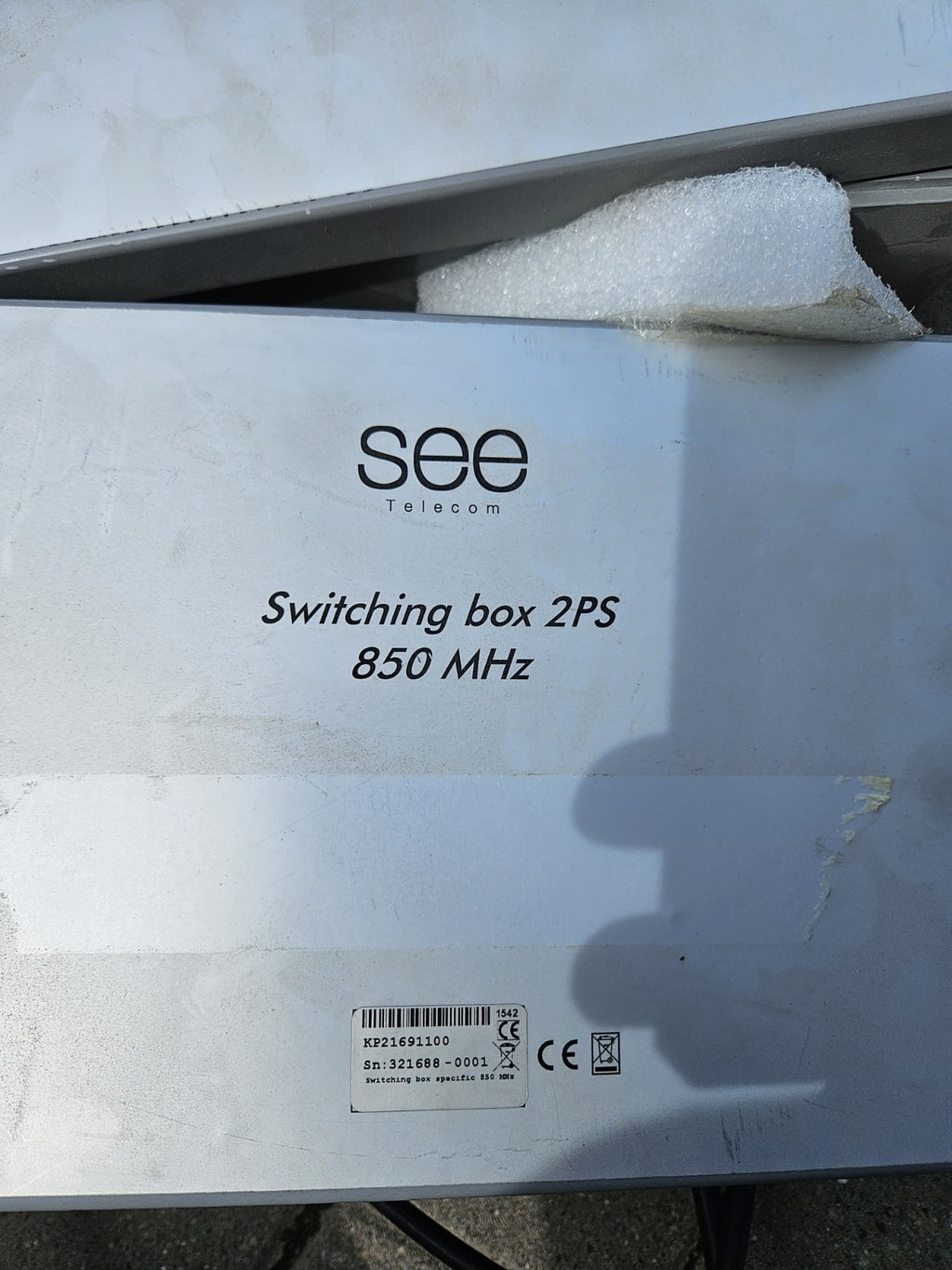 RARE SEE Telecom Set: Coupling Box GSM 900/2.4GHz & Switching Box 2PS 850MHz