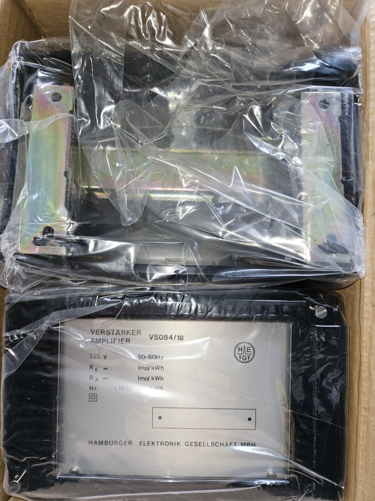 Verstärker amplifier / Typ: VS084/10 Hamburg Elektronik 220V Neu/ovp 50-60Hz New