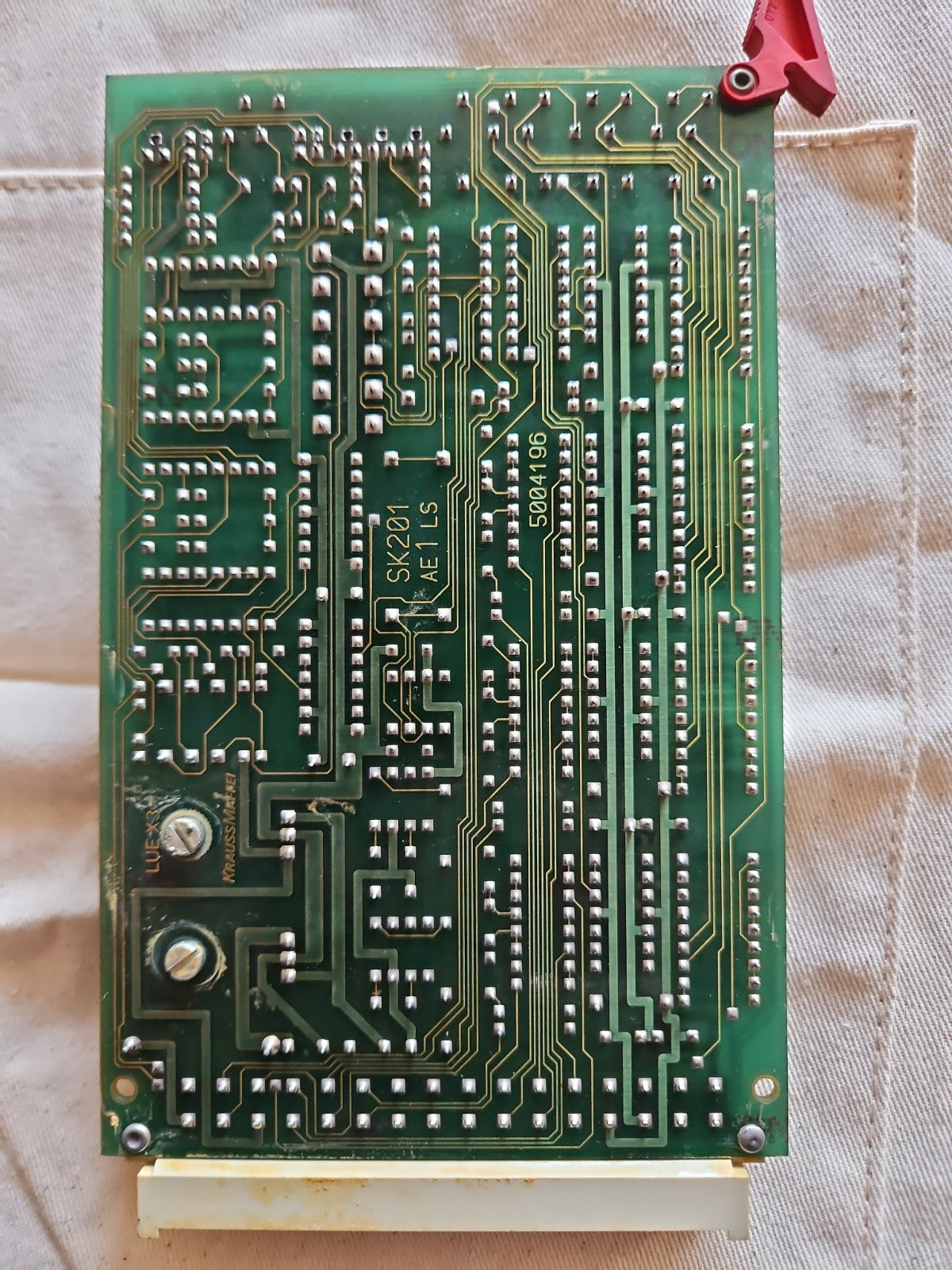 KRAUSS MAFFEI, MC3, SK201, 5089825 or 0413 AE0, Control Card, used, Tested