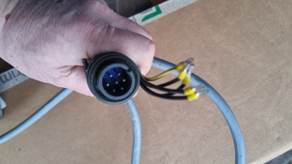 NotAus-Schalter Switch Safety Emergency CNC SPS incl. Cable, neu, new old stock
