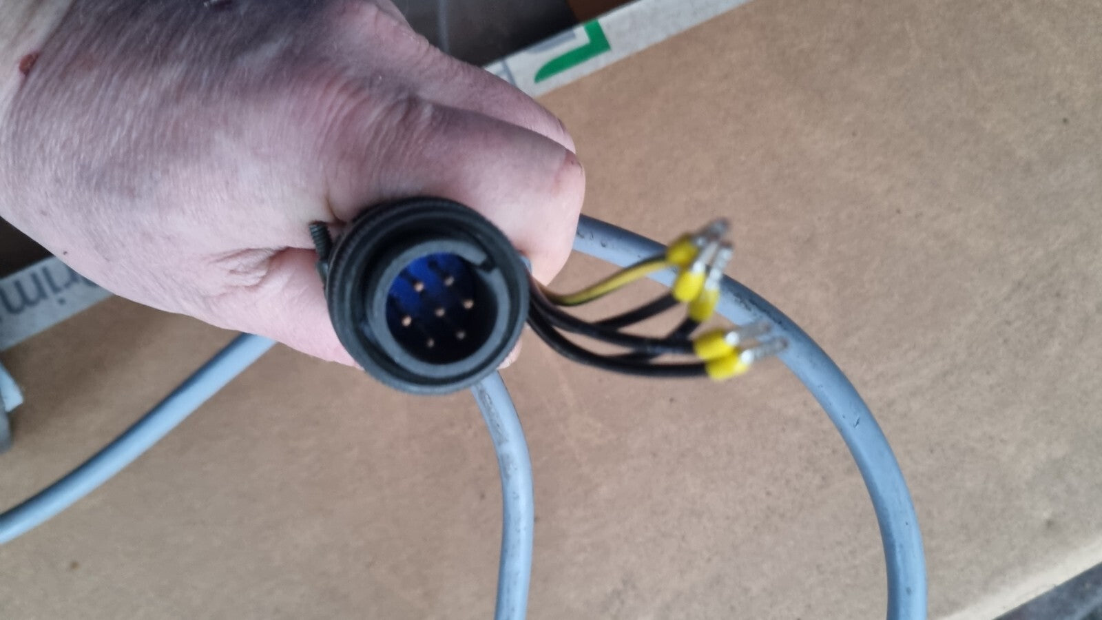 NotAus-Schalter Switch Safety Emergency CNC SPS incl. Cable, neu, new old stock