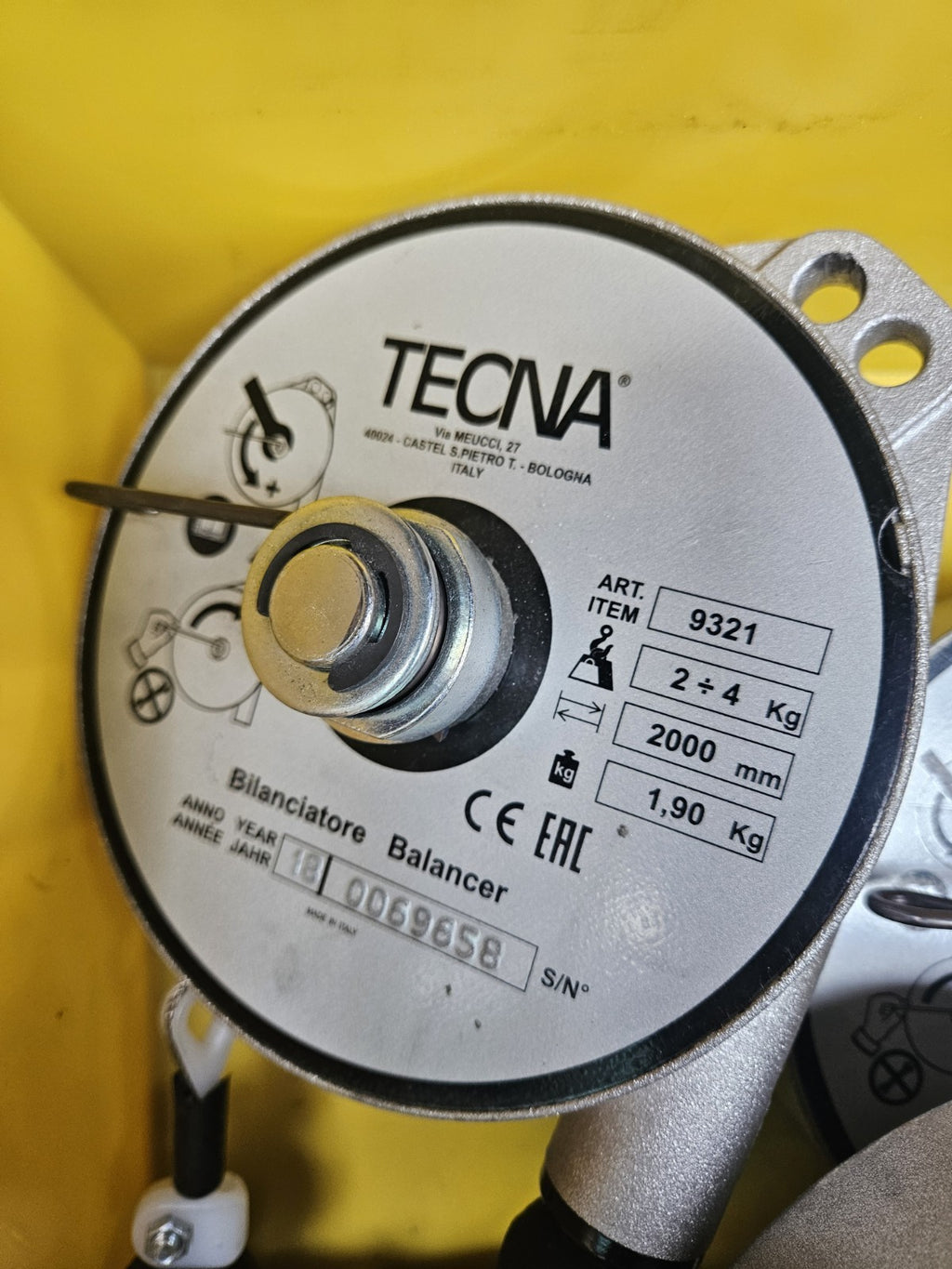 Bosch/Tecna 9321, 2-4kg,Spring Pull, Federzug, Toolbalancer Neu New Unused